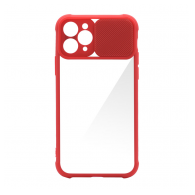 Maska Camera Shield za iPhone 12 Pro Max crvena