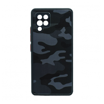 Maska PC Army Crystal za Samsung A42 crna