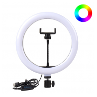 Selfie LED Ring light RGB color  (10 in) + drzac za mobilni telefon