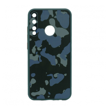 Maska PC Army Crystal za Huawei P40 Lite E/ Y7p tamno zelena