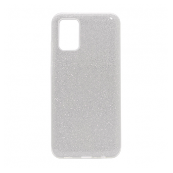 Maska Crystal Dust za Samsung A02s/ A025F srebrna