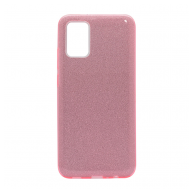 Maska Crystal Dust za Samsung A02s/ A025F pink