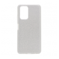 Maska Crystal Dust za Xiaomi Redmi Note 10 Pro/ Note 10 Pro Max srebrna