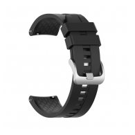Silikonska narukvica za pametni sat Huawei crna 22mm