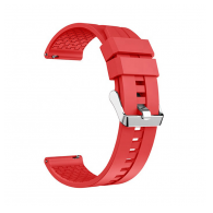 Silikonska narukvica za pametni sat Huawei crvena 22mm