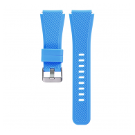 Silikonska narukvica za pametni sat svetlo plava 22mm
