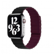 Silikonska narukvica za Apple Watch sa magnetom crno bordo 42/ 44/ 45/ 49 mm