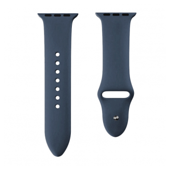 Apple Watch Silicone Strap blue/gray S/ M 38/ 40/ 41mm