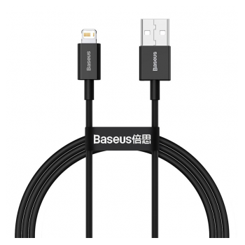 Kabel Baseus Superior Series Fast Charging USB na lightning 2.4A 1m crni