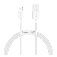 Kabel Baseus Superior Series Fast Charging USB na lightning 2.4A beli 1m