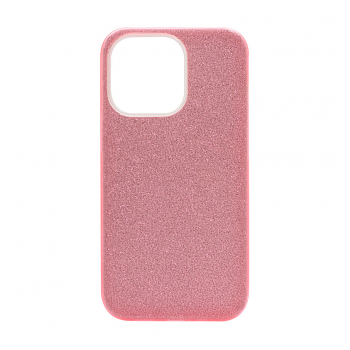 Maska Crystal Dust za iPhone 13 Pro pink