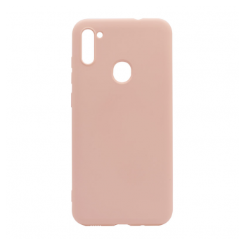 Maska Soft Gel Silicone za Samsung A11/ A115F sand pink