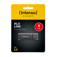 USB Flash drive INTENSO 4GB Hi-Speed USB 2.0 ALU Line Alu-a