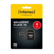 Micro SD kartica INTENSO 4GB Class 10(SDHC&SDXC) sa adapterom