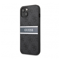 Maska Guess 4G Stripe za iPhone 13 (6.1) siva.