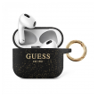 Maska Guess Airpods 3 Silicone Est. Glitter crna.