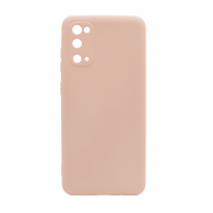 Maska Soft Gel Silicone za Samsung S20/ G980F sand pink