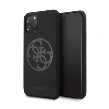 Maska Guess Faceplate za iPhone 11 Pro 5.8 in crna.
