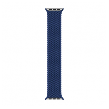 Apple Watch Braided Solo Loop blue L 38/ 40/ 41mm