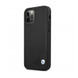Maska BMW hc Leather Deboss za iPhone 12 Pro Max crna