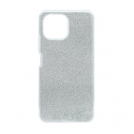 Maska Crystal Dust za Xiaomi Mi 11 Lite 4G/ 5G srebrna