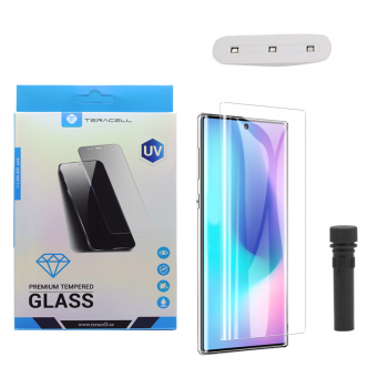Zastitno staklo UV Glue Full Cover + lampa za Samsung Note 10 Plus/ N975F