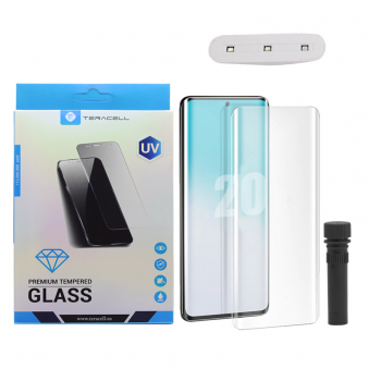 Zastitno staklo UV Glue Full Cover + Lampa za Samsung S10/G973