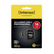Micro SD 16 GB INTENSO UHS-I CLASS10 sa adapterom