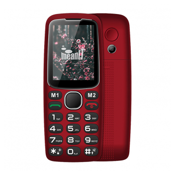 Mobilni telefon MEANIT Senior 10 crveni