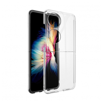 Maska Crystal Transparent Hard PC za Huawei P50 pocket transparent