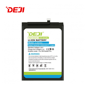 Baterija DEJI za Xiaomi Redmi Note 8 Pro/BM4J (4500 mAh)