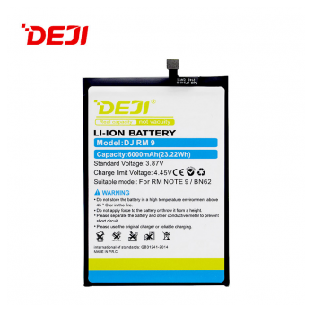 Baterija DEJI za Xiaomi Redmi 9 4G/REDMI 9T/POCO M3/BN62 (6000 mAh)