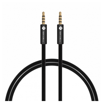 Audio kabel Teracell Aux 3.5mm crni 0.5m