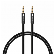 Audio kabel Teracell AUX 3.5mm crni 0.5m