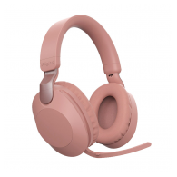 Bluetooth slusalice MS-B2 sa mikrofonom roze zlatna