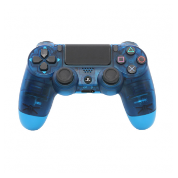 Joypad Dual Shock bezicni kontroler za PS4 transparent plavi (A klasa)