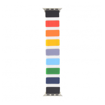 Apple Watch Silicone Stretch Strap multicolor tip4 M 42/ 44/ 45mm