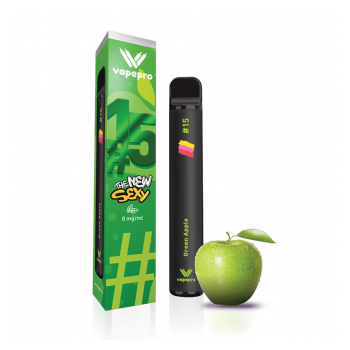 #15 Vape zelena jabuka - vape green apple