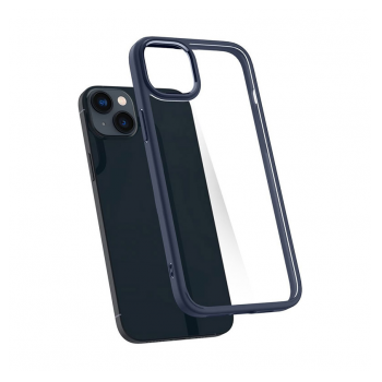 Maska Spigen Ultra Hybrid za iPhone 14 tamno plava.