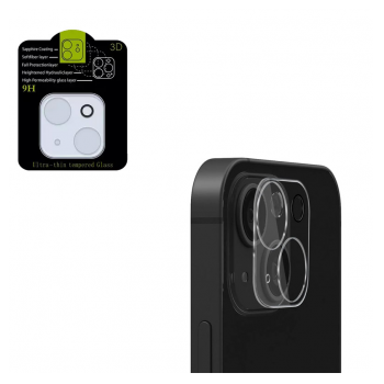Zastita kamere 3D FULL COVER za iPhone 14 transparent.