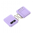 Power Bank Fast Charger 10000 mAh DC5V/ 2.1A ljubicasta