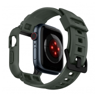 Narukvica Rugged Armor Pro za Apple Watch band 42/ 44/ 45 mm zelena