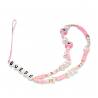 Vezica za mobilni Guess Strap Beads Shell Pink