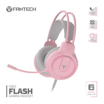 Slusalice Gaming Fantech HQ53 Flash Sakura
