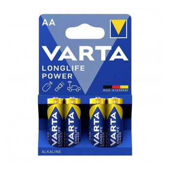 Varta Longlife Power LR6 1.5V alkalna baterija pakovanje 4 kom