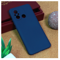 Maska Giulietta za Xiaomi Redmi 12C mat tamno plava