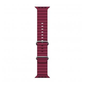 Narukvica za Apple Watch Ultra Ocean Band wine red 49/ 45/ 44/ 42 mm