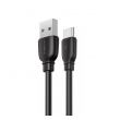 Kabel REMAX Suji Pro RC-138a USB na Type-C 2.4A crni 1m