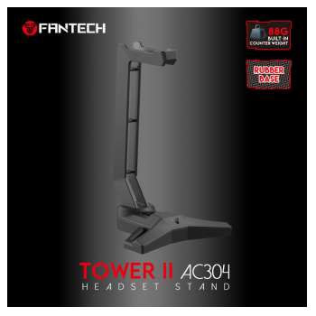 Stalak za slusalice Fantech AC304 Tower II crni