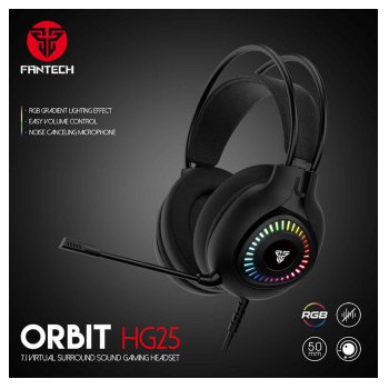 Slusalice Gaming Fantech HG25 Orbit 7.1 crne
